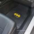 Batman Gummi -Auto -Bodenmatten 4 PC Front